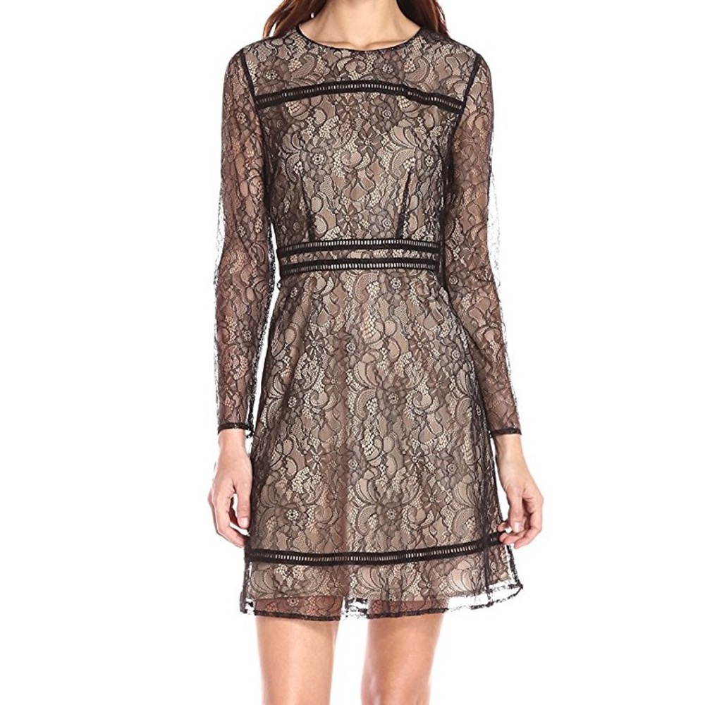 CeCe by Cynthia Steffe Lace Fit & Flare